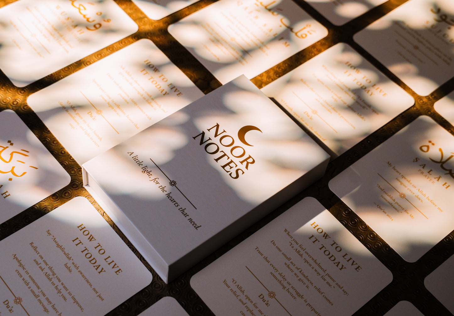 Noor Notes - Volume 1 (Reflective Affirmation Islamic Card Deck)
