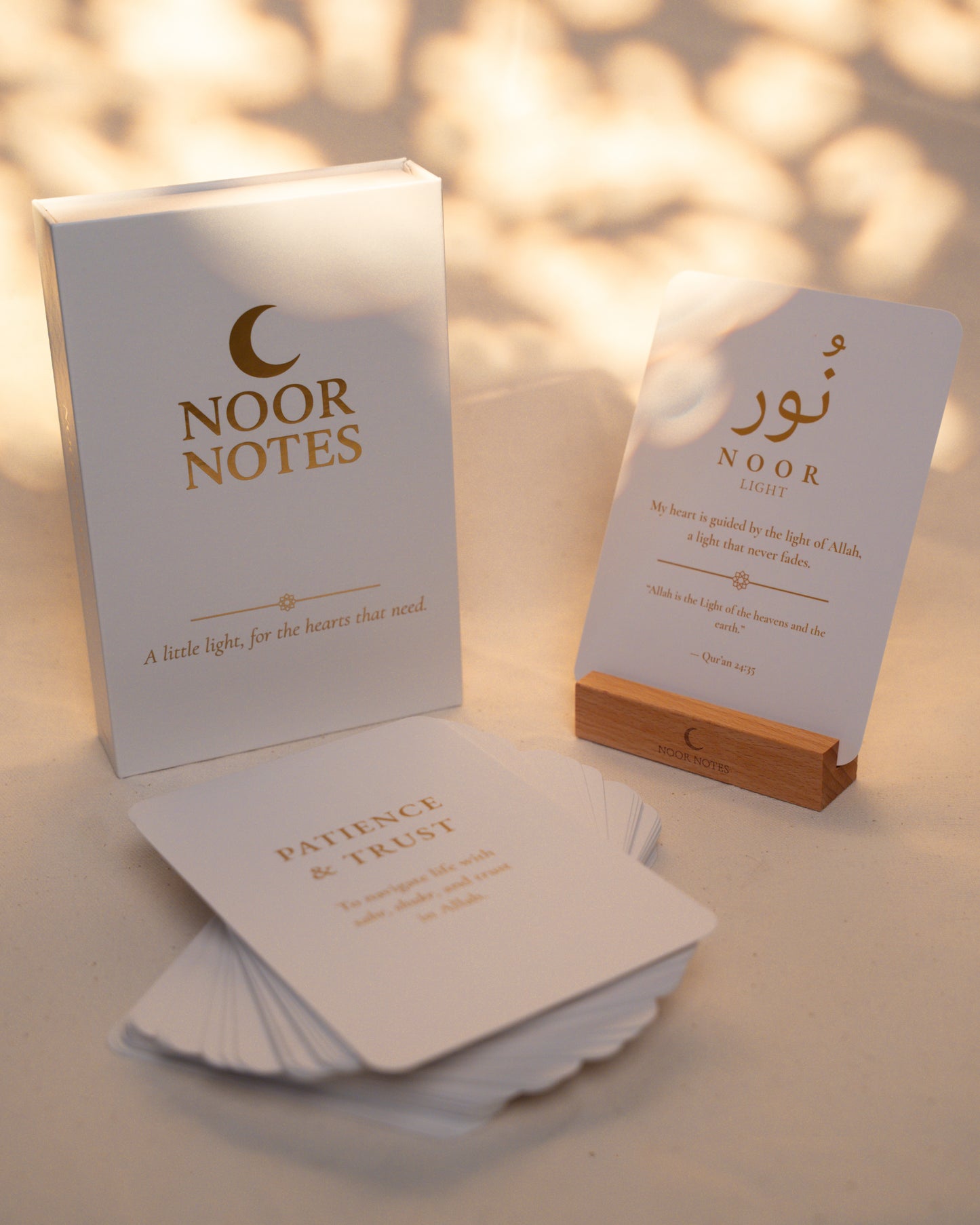 Noor Notes - Volume 1 (Reflective Affirmation Islamic Card Deck)